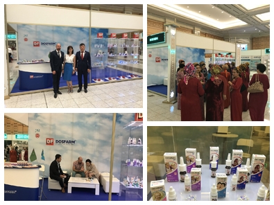 Exhibition &quot;Health 2019&quot;, Ashgabat, Turkmenistan